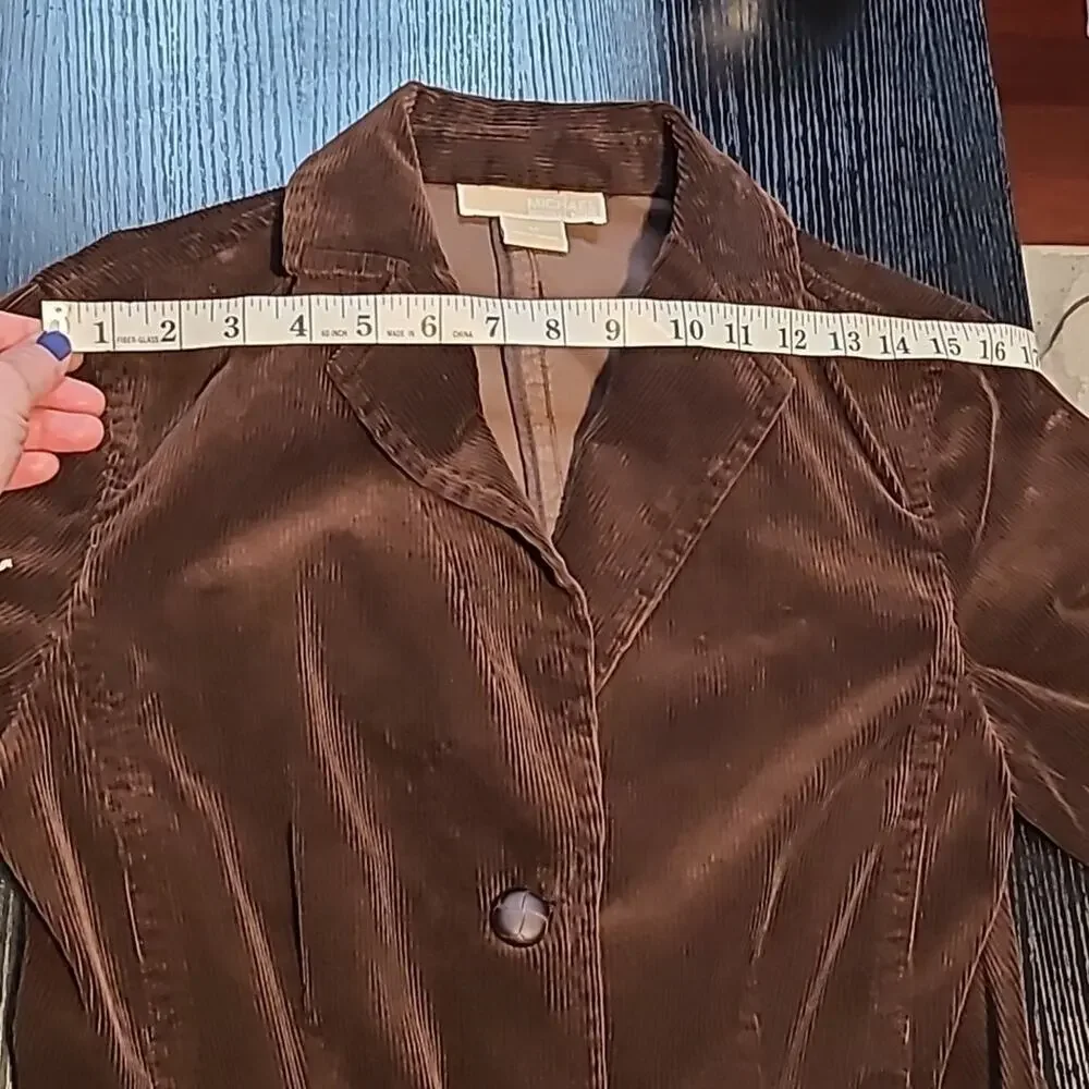 Michael Kors corduroy blazer - Picture 7 of 9